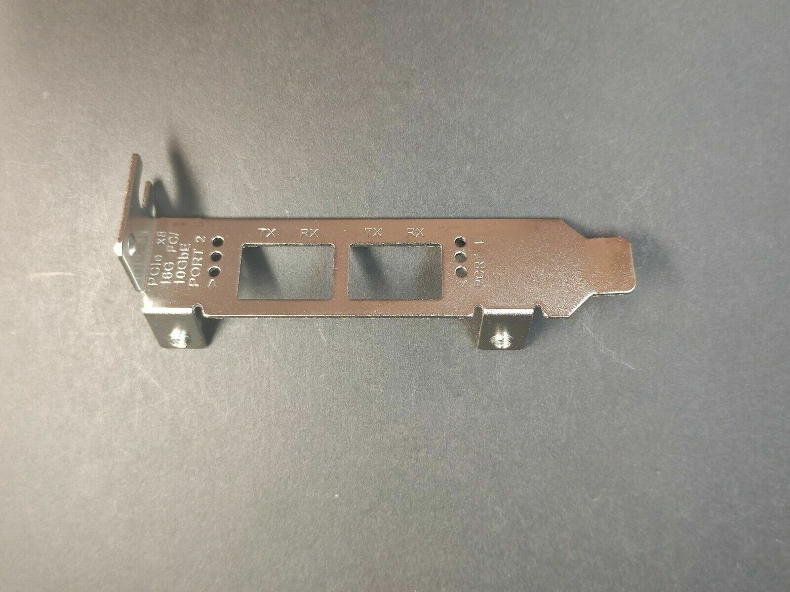 5PCS  LOW PROFILE BRACKET for Qlogic QLE2672 QLE2662 QLE2692 16GB FC Dual Port