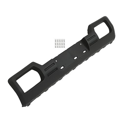 Black Front Bumper Valance Panel Plastic Replacement for 2014-2015 Sierra