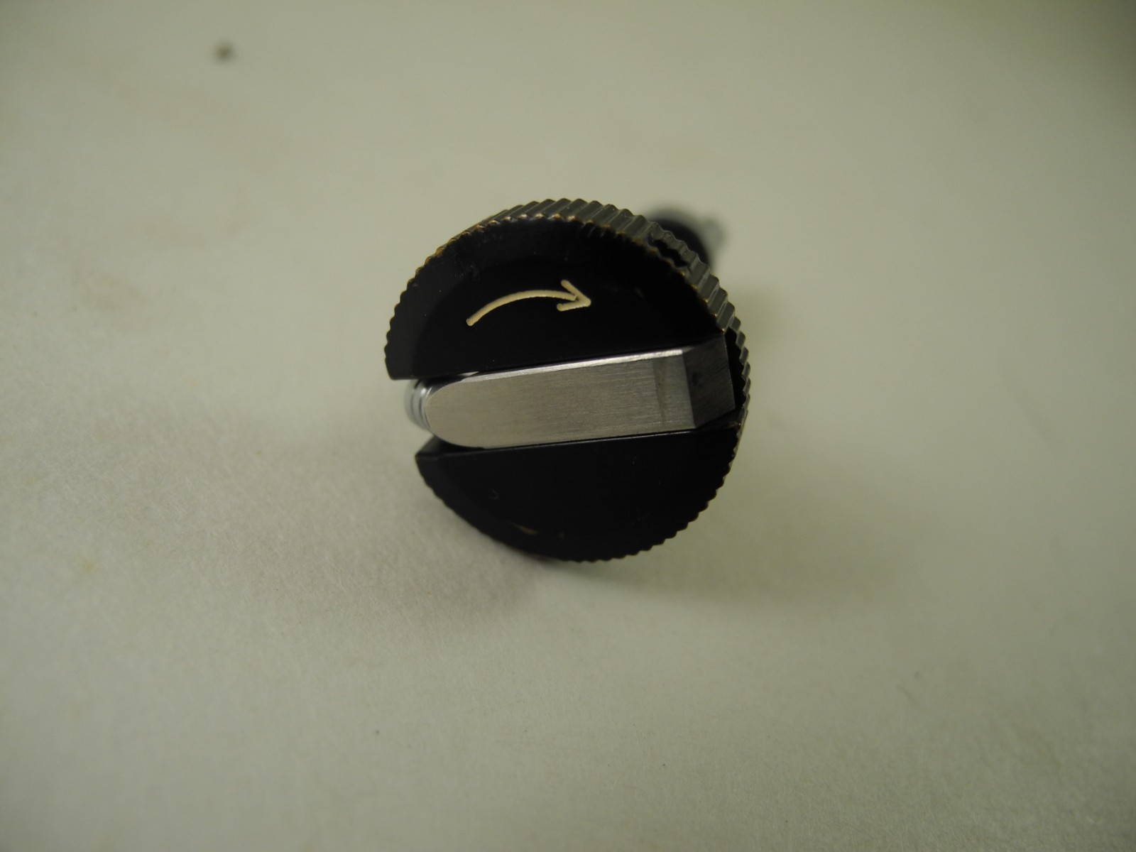 NIKON F BLACK PAINT REWIND CRANK W/SHAFT WASHER SPRING PERFECT WORKING CONDITION