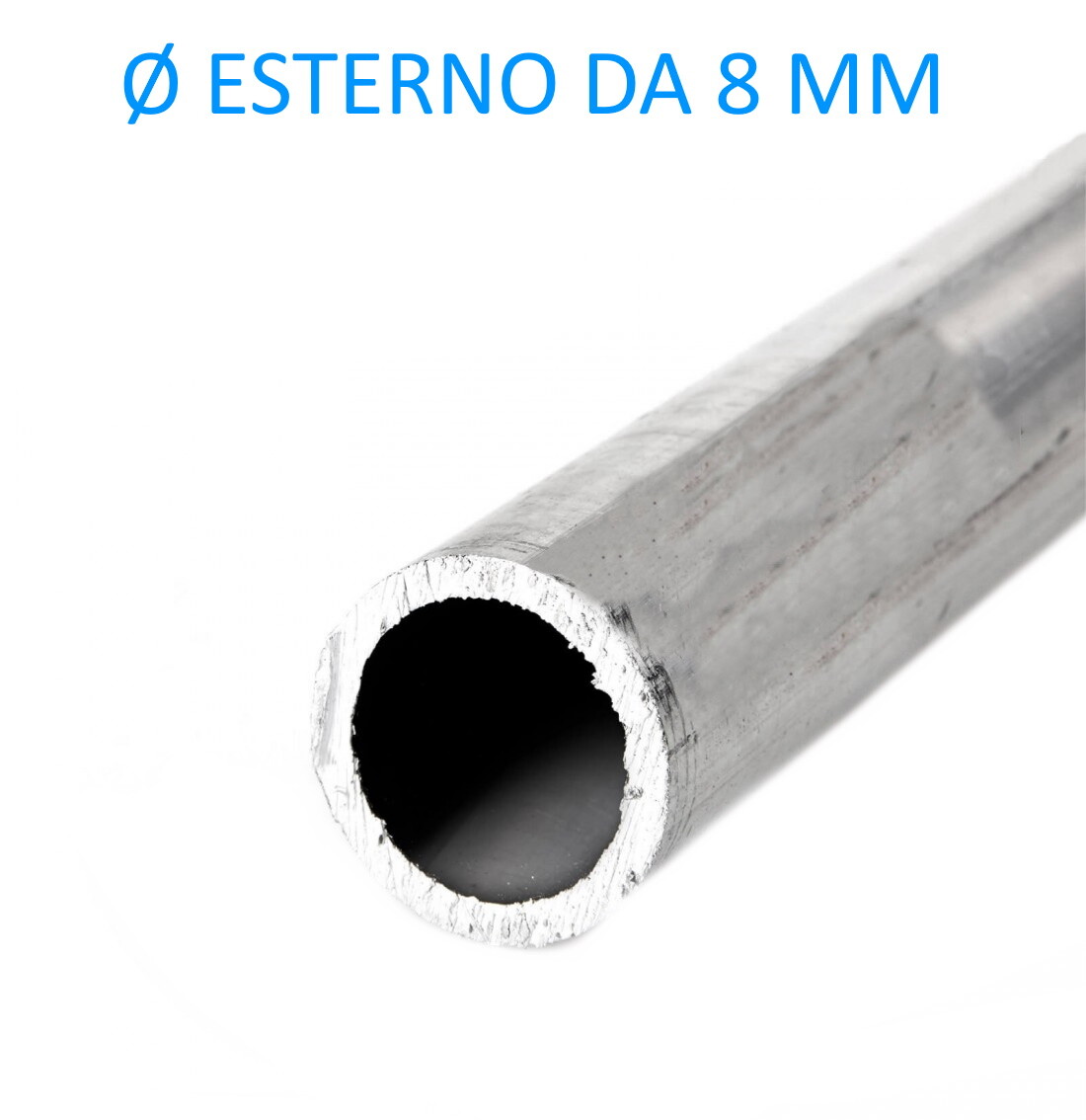 8mm Diameter Aluminum Round Tube for Gas Kitchen Hob Car Motorcycle