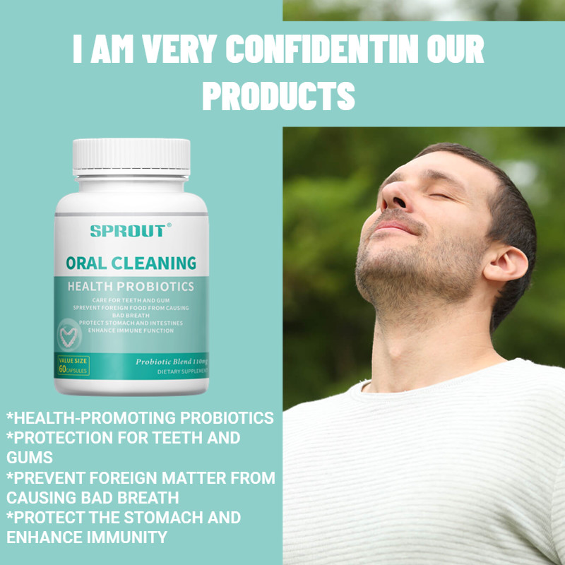 Oral Clean Health Probiotic Blend (3 Billion CFU)Capsules-Care For Teeth And Gum
