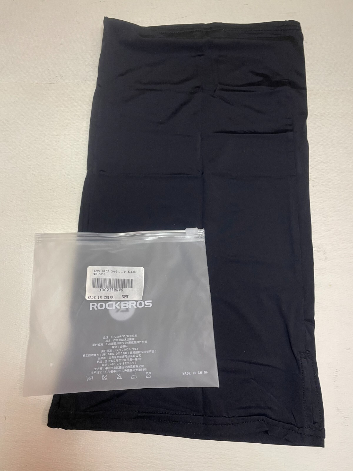 Cooling Breathable ROCK BROS Neck Gaiter UPF50 UV Protection Bandana Mask WE-003