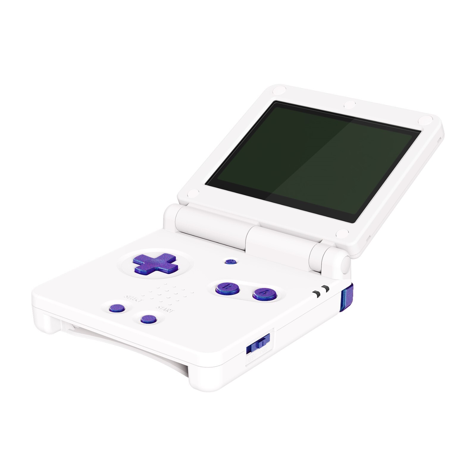 IPS Ready Housing Shell Screen Full Set Buttons for Gameboy Advance SP GBA SP