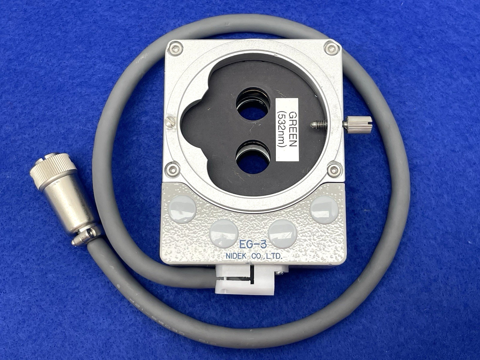 NIDEK EG-3 SURGICAL MISCROSCOPE FILTER UNIT 532nm WAVELENGTH