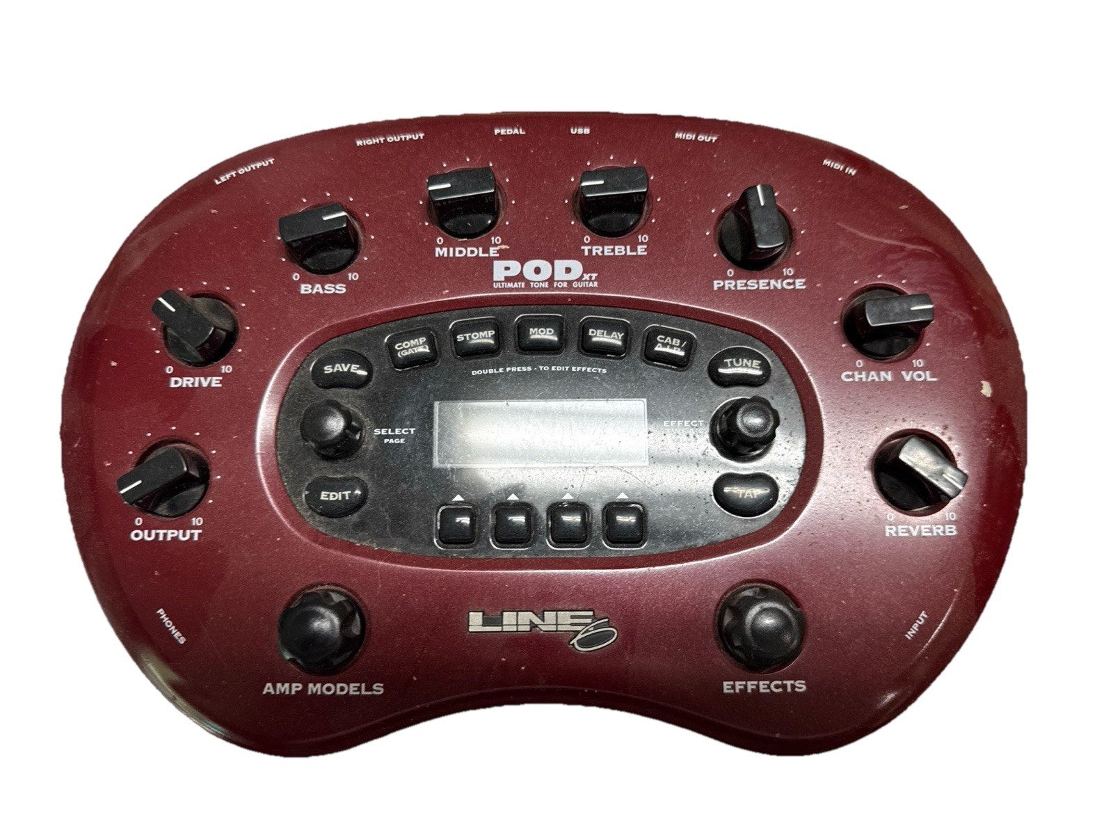 Line 6 POD XT Guitar Multi Effects Processor