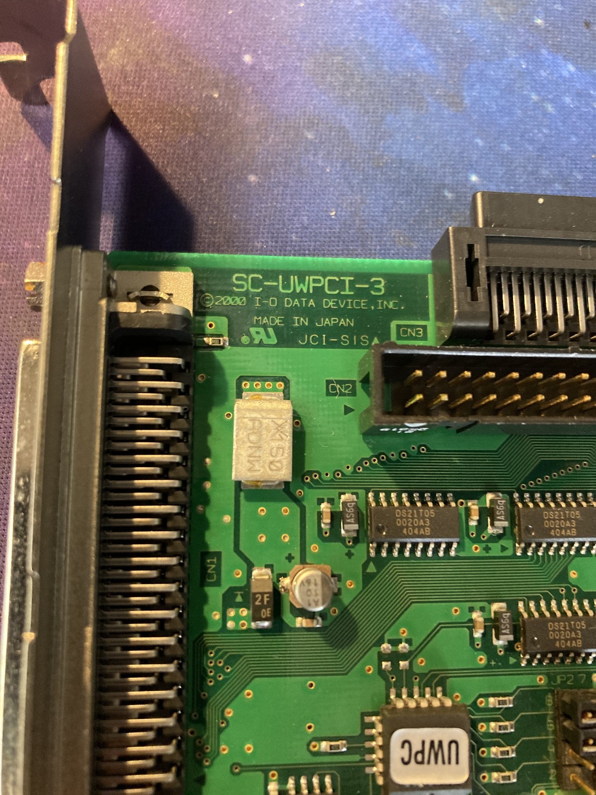 LSI SC-UWPCI-3 SCSI Controller Card From Toshiba Equium