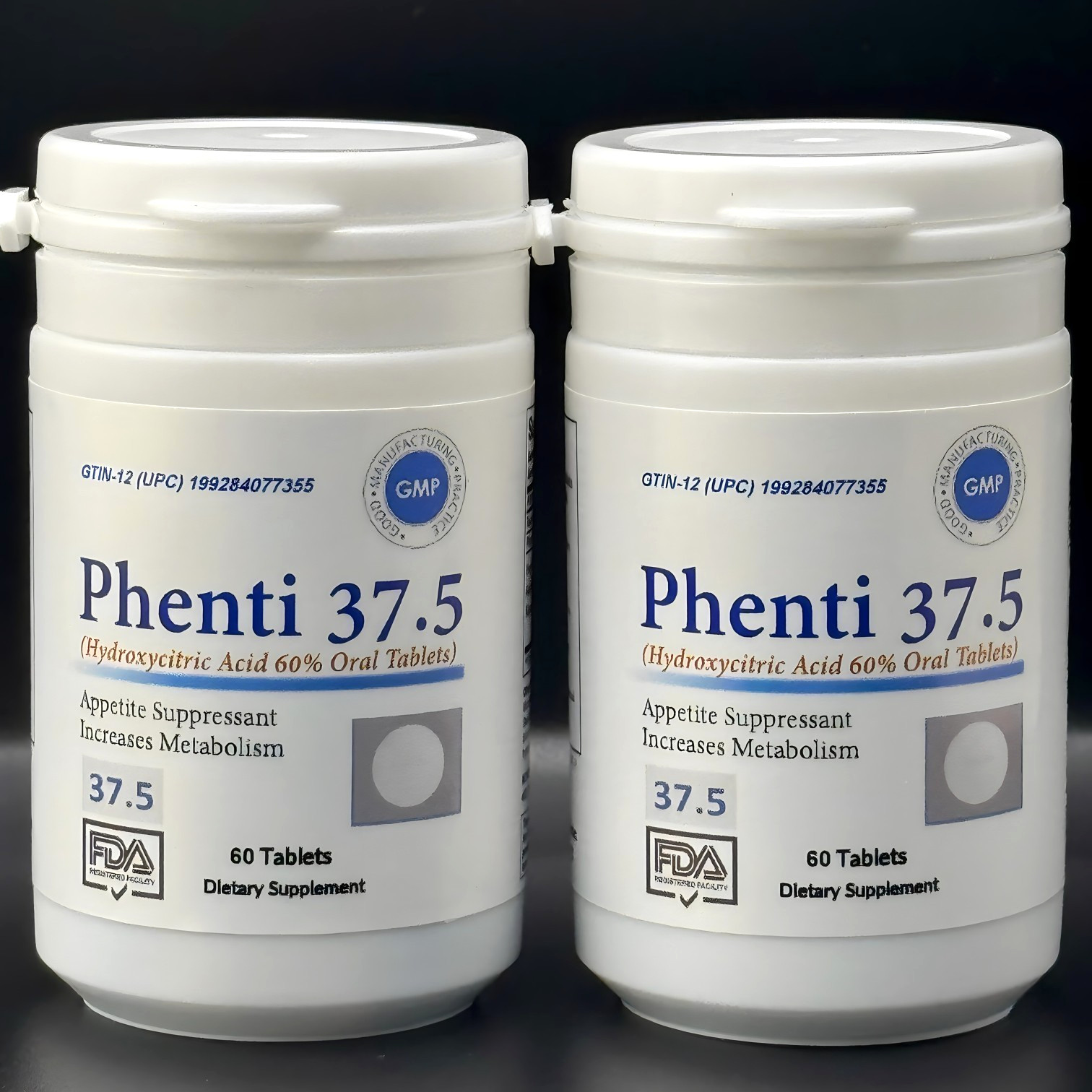Phenti 37.5, Appetite Suppressant, Diet Pills for Weight Loss-Fat Burner