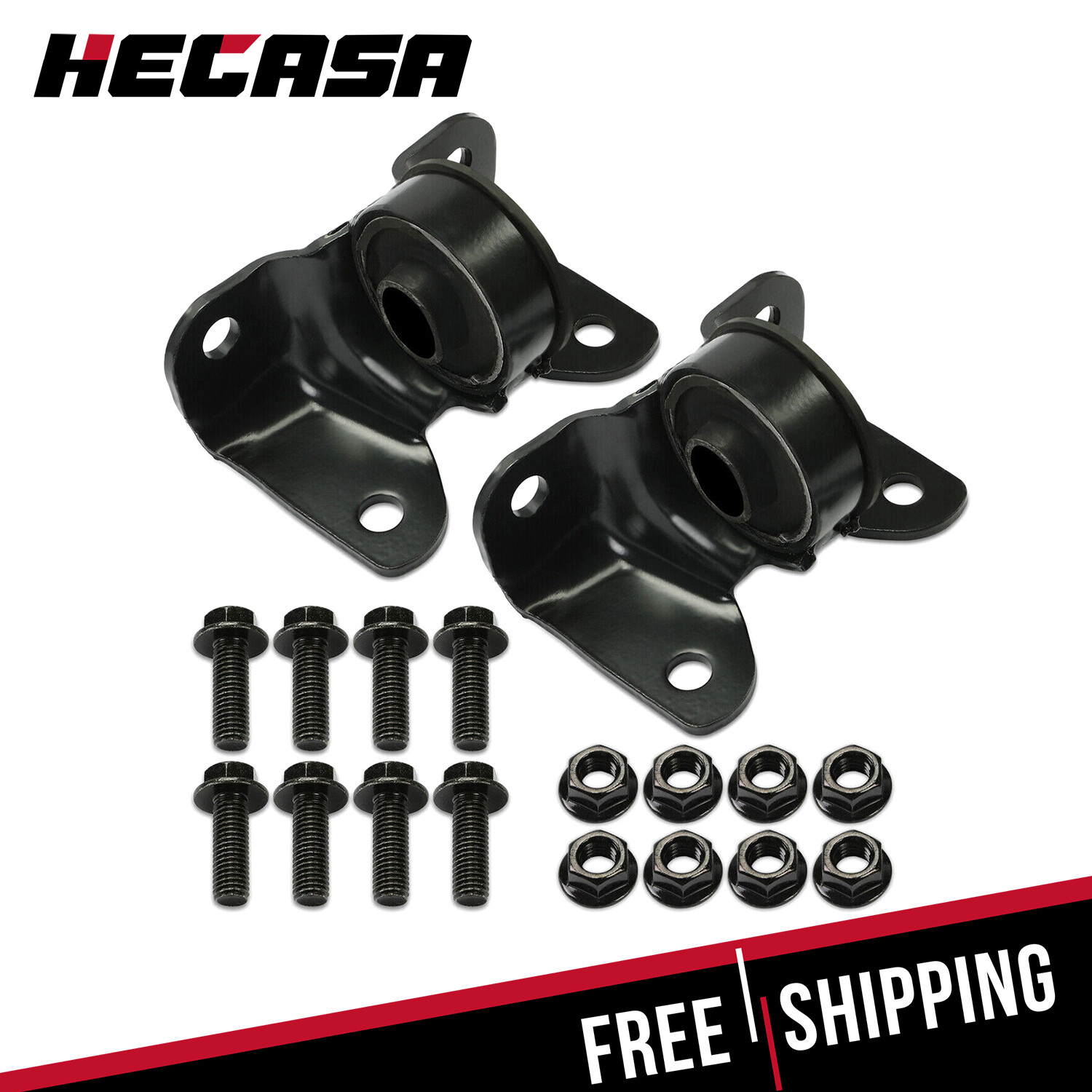 FOR CHEVY SILVERADO GMC 99-07 STEEL TORSION BAR CROSSMEMBER MOUNT FRONT 2X NEW
