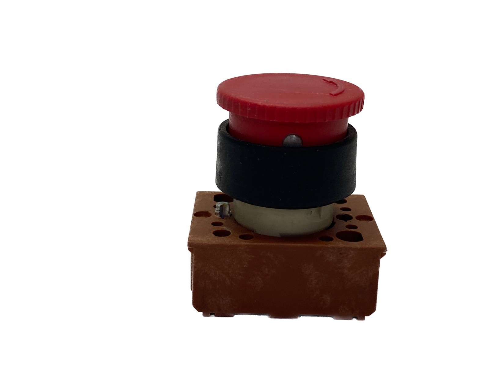 USED Siemens 22mm RED Twist Release Pushbutton Switch 3SB1000-1FC01