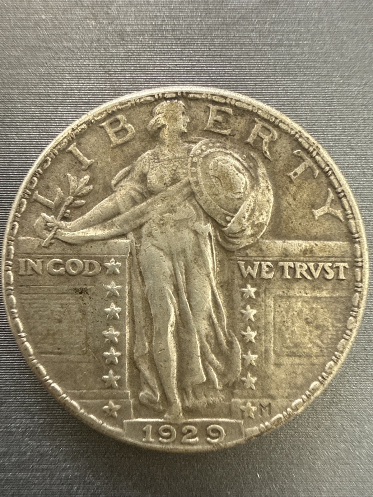 1929 Standing Liberty Quarter #X210