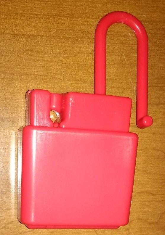 Prinzing LH220A Lockout Hasp Red Zenoy