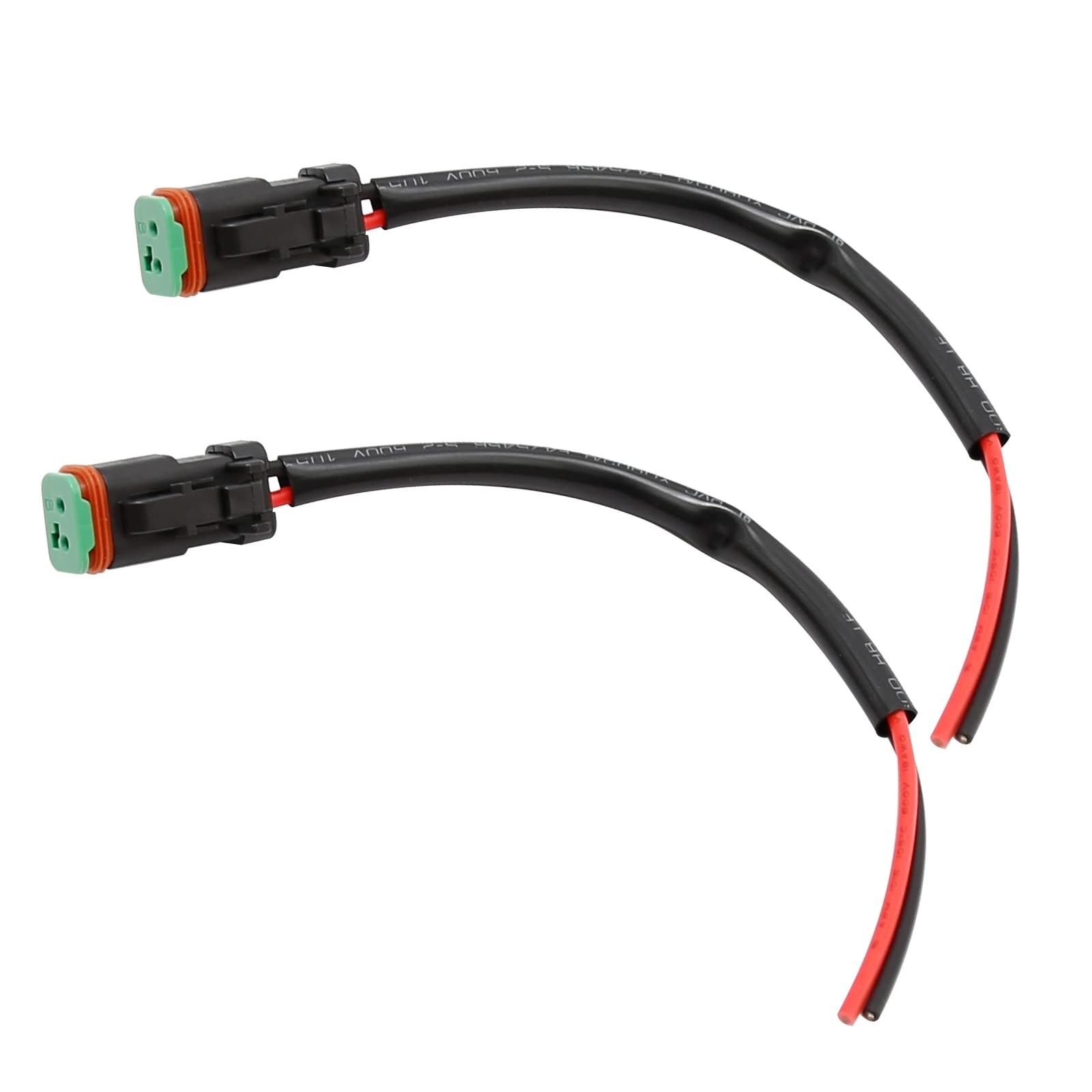VIKKSAER Deutsch DT DTP 2 pin Male Socket Adapter for Work Light/Work