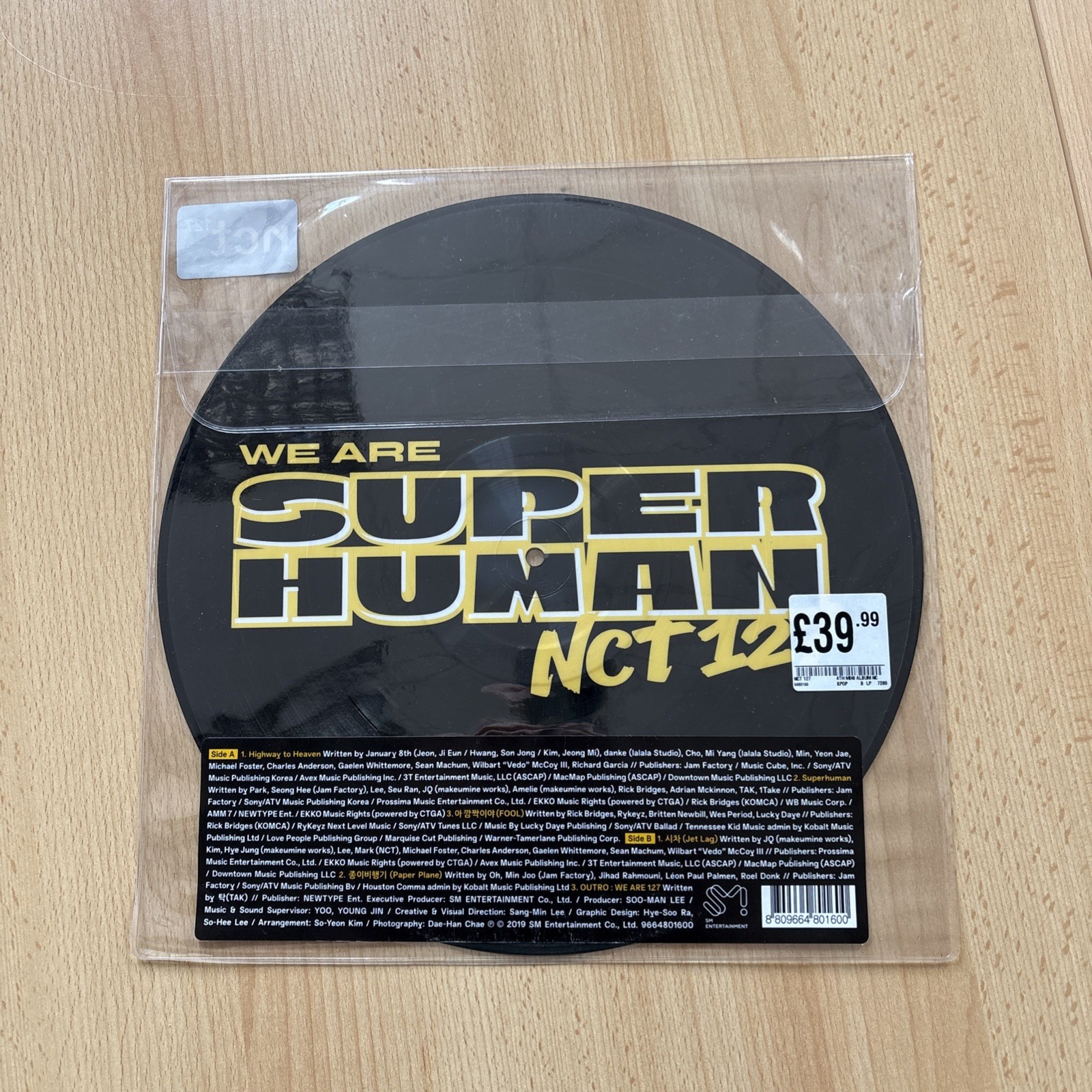 We Are Superhuman by Nct 127 (Extended Play Record, 2019)