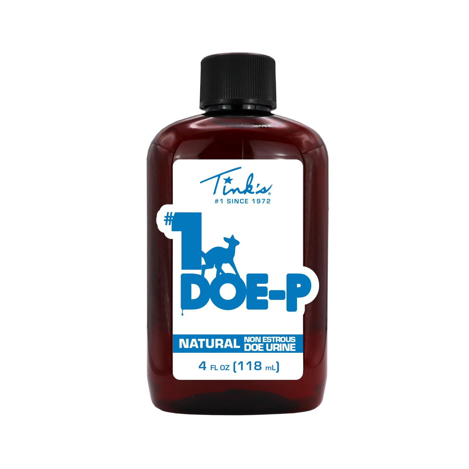 TINK'S #1 Doe-P Deer Attractant Liquid Non-Estrous Doe Urine Scent for Huntin...
