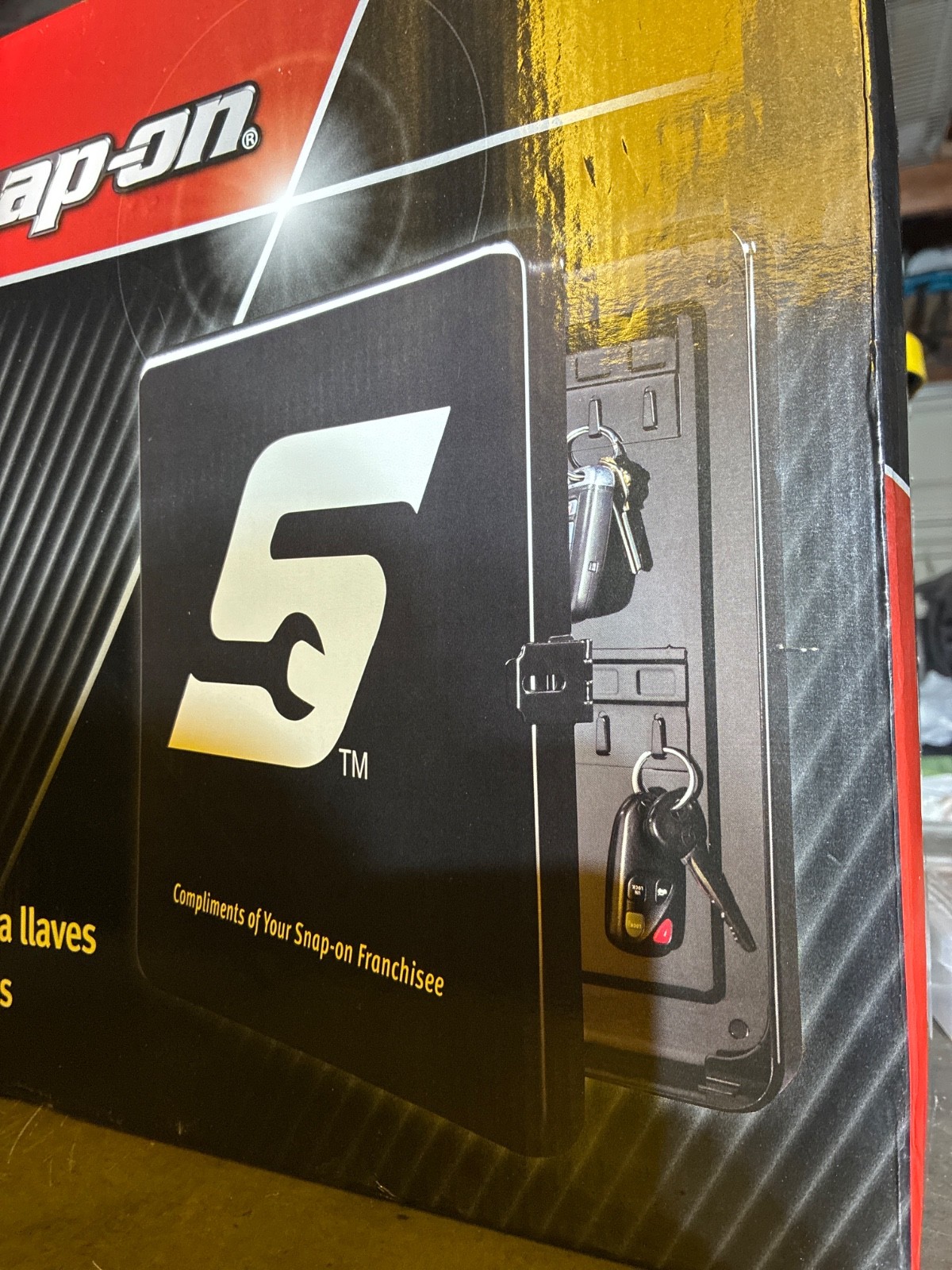 Snap On Tools Steel Locking Key Cabinet New Sealed NIB Snapon SSX16P121 Snap-On