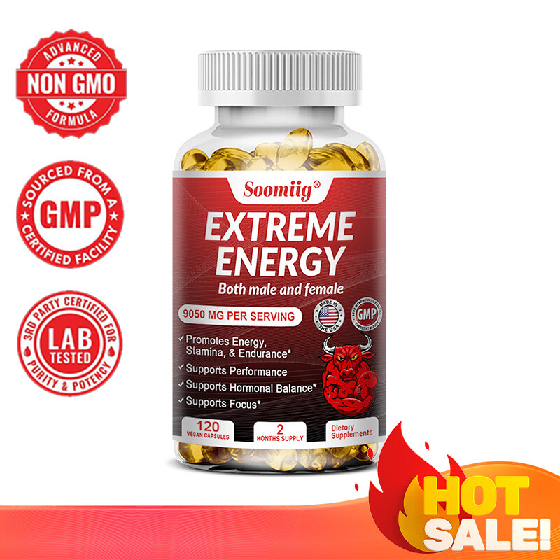 Extreme Energy Capsules For Men & Women - Supports Energy,Strength And Stamina