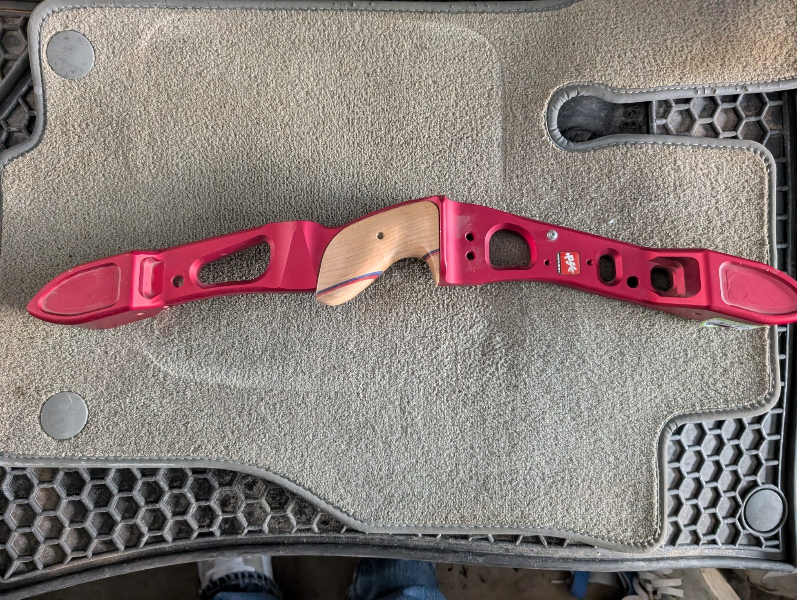 Pse Bare Bow Riser Red