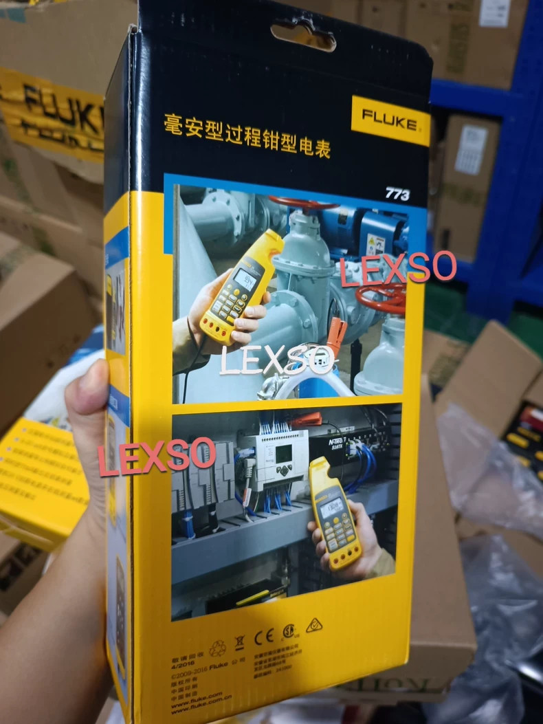 1PCS Fluke 773 Milliamp Process Clamp Meter 4 to 20 mA Signals Loop Calibrator$