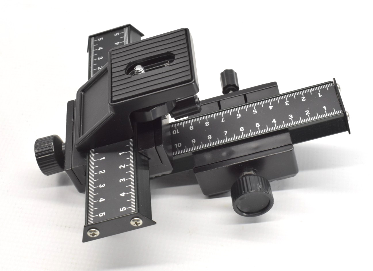 Camera Marco Fine Adjustable Holder Base for Tripod Mount