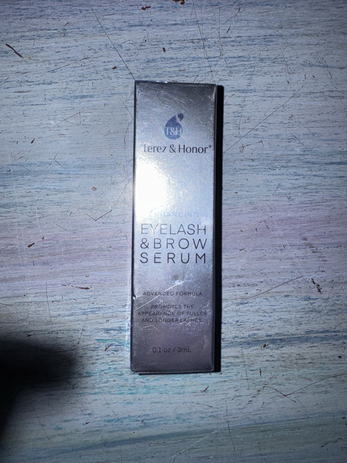Terez & Honor Enjancing Eyelash & Brow Serum 0.1 oz 3ml - Original boxed