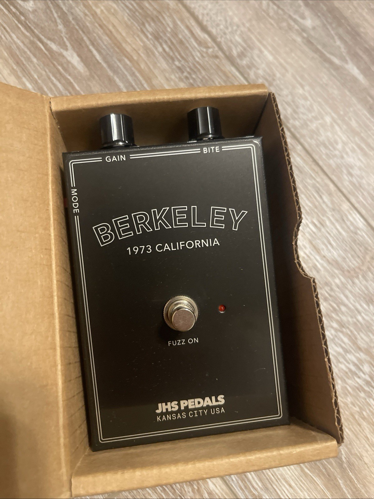 JHS Pedals Legends of Fuzz Series Berkeley Guitar Pedal Discontinued Fresh Fuzz