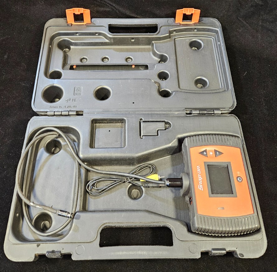 Snap On Tools BK5500 Visual Inspection Device Bore Scope Camera, Displ with Case