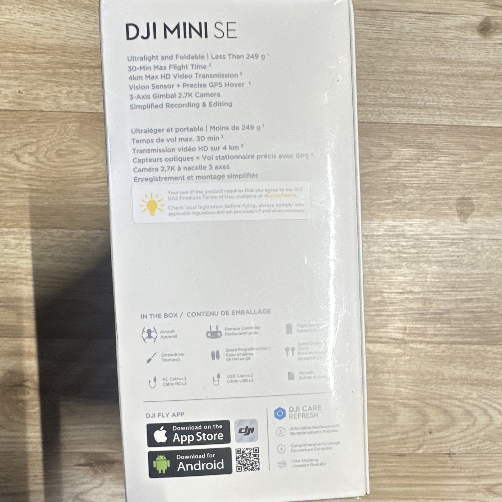 DJI Mini SE Ready-to-Fly Drone w/ Remote, 2.7K HD Camera, 3-Axis Gimbal