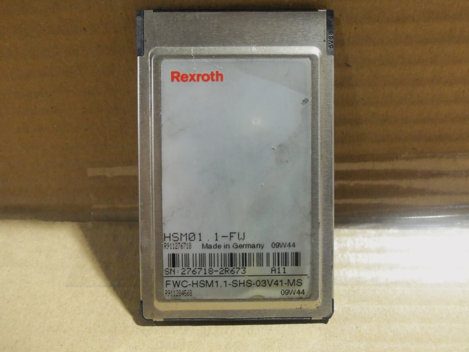 REXROTH FWC-HSM1.1-SHS-03V41-MS MEMORY CARD FWCHSM1.1SHS03V41MS HSM01.1-FW