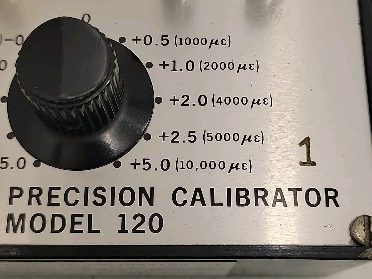 Load Design Material Bean Precision Calibrator Model 120-USED👁