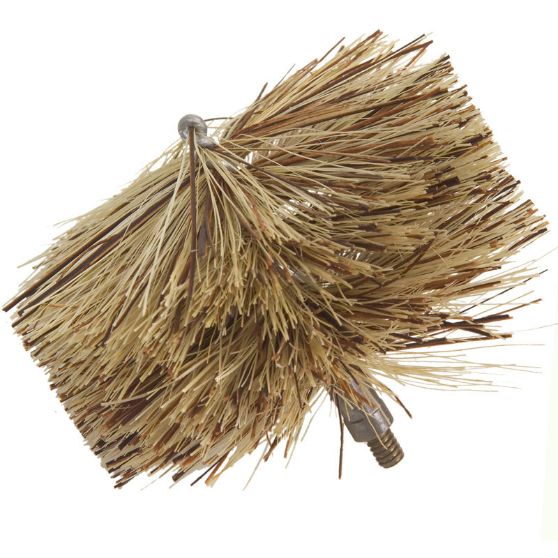 Fiber Pellet Stove Brush, Imperial Manufacturing 3" 4" vent flue dryer soot lint