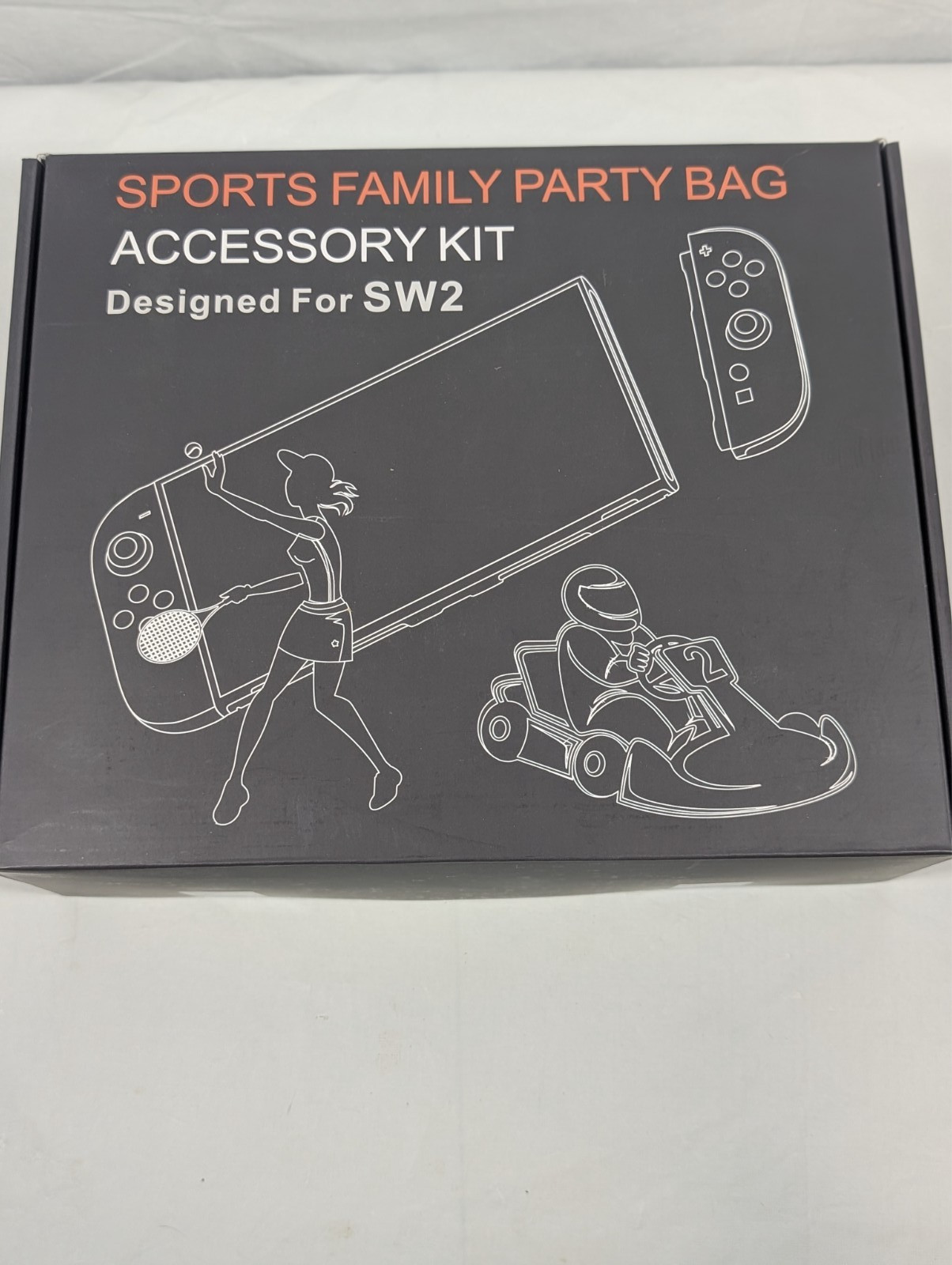 AXYBCOOL SD3000 Switch 2 Accessories Bundle 17-in-1 Carrying Case Kit