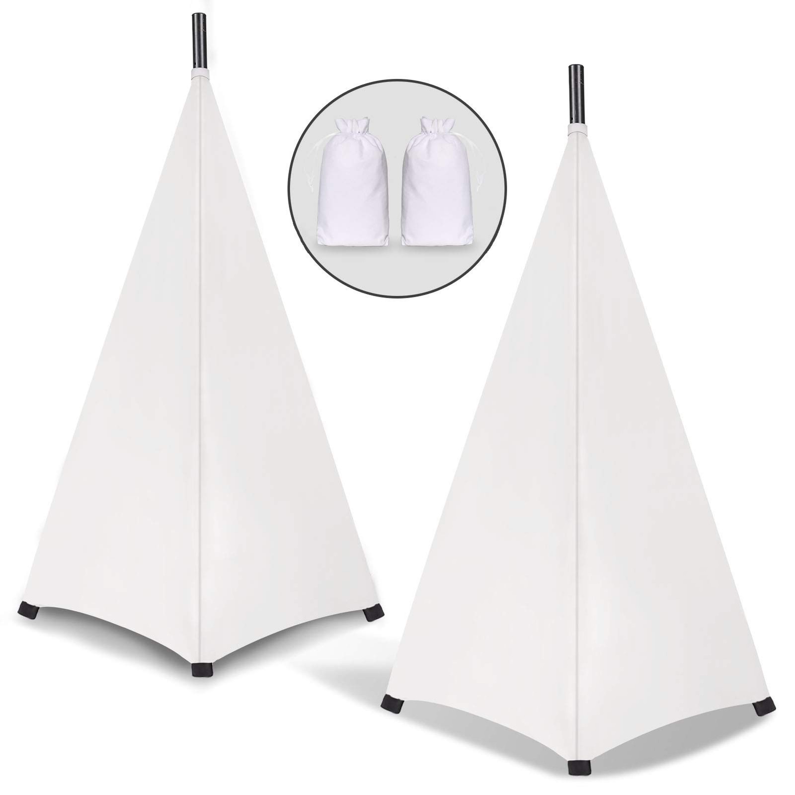 Speaker Stand Cover-DJ Bag with 360 Degree Cover Speaker Tripod Scrim Cover f