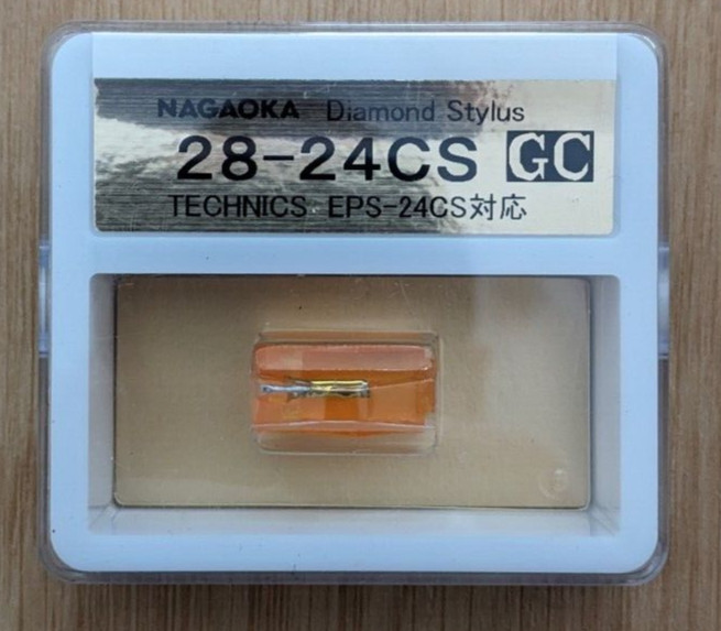 OFFICIAL NAGAOKA diamond stylus GC28-24CS for EPS-24CS / AIRMAIL with Tracking