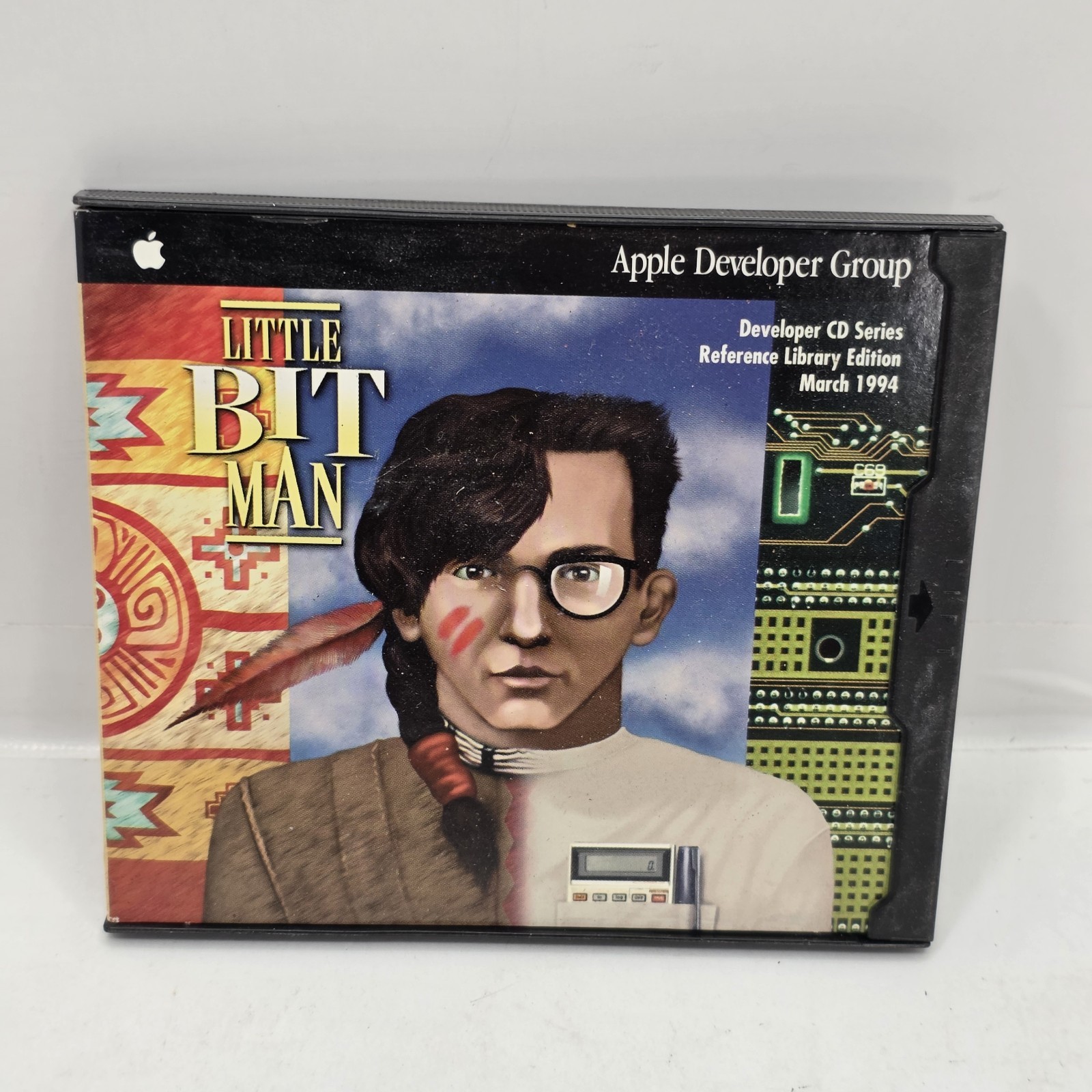 1994 Apple Developer CD “Little Bit Man” March QuickDraw GX ß3 Vintage Mac