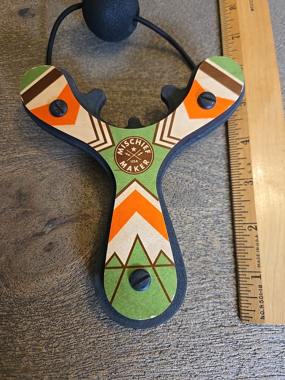 Mischief Maker Wooden Slingshot Classic Series Real Wood Slin Sling Shot See All