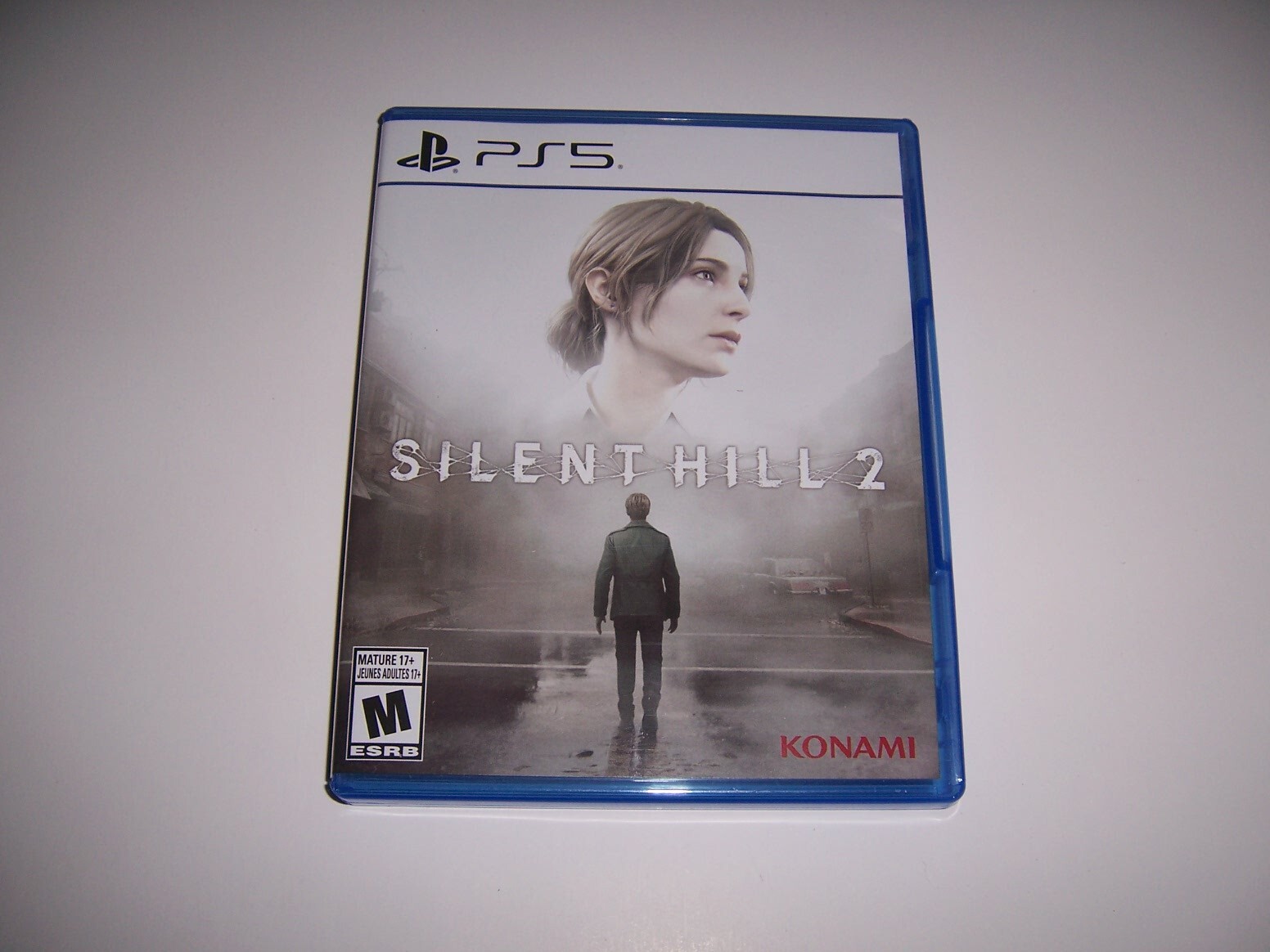Replacement Box Case Only for Silent Hill 2 Two PlayStation 5 PS5 AUTHENTIC