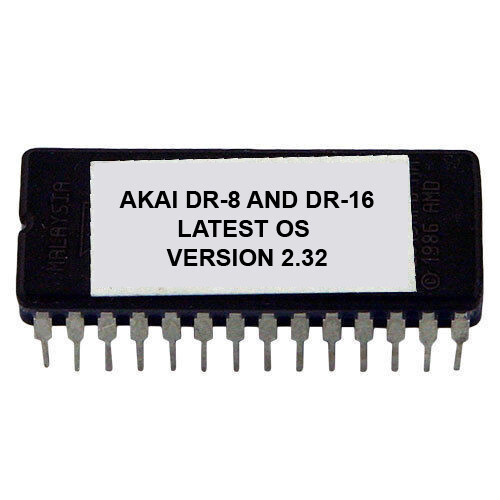 AKAI DR-8 DR-16 OS 2.32 ROM EPROM DR8 DR16 OS Software Update
