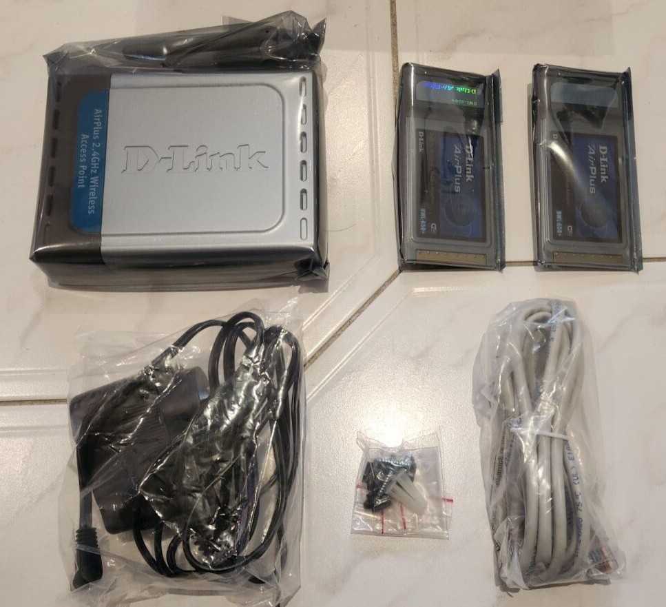 D-Link Enhanced 2.4GHz Wireless Kit AirPlus Wireless Network DWL-905+