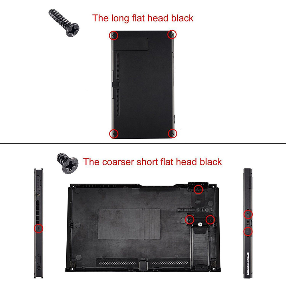 102Pcs Screws Full Set Replacement Parts For Nintendo Switch Console Joy-Con
