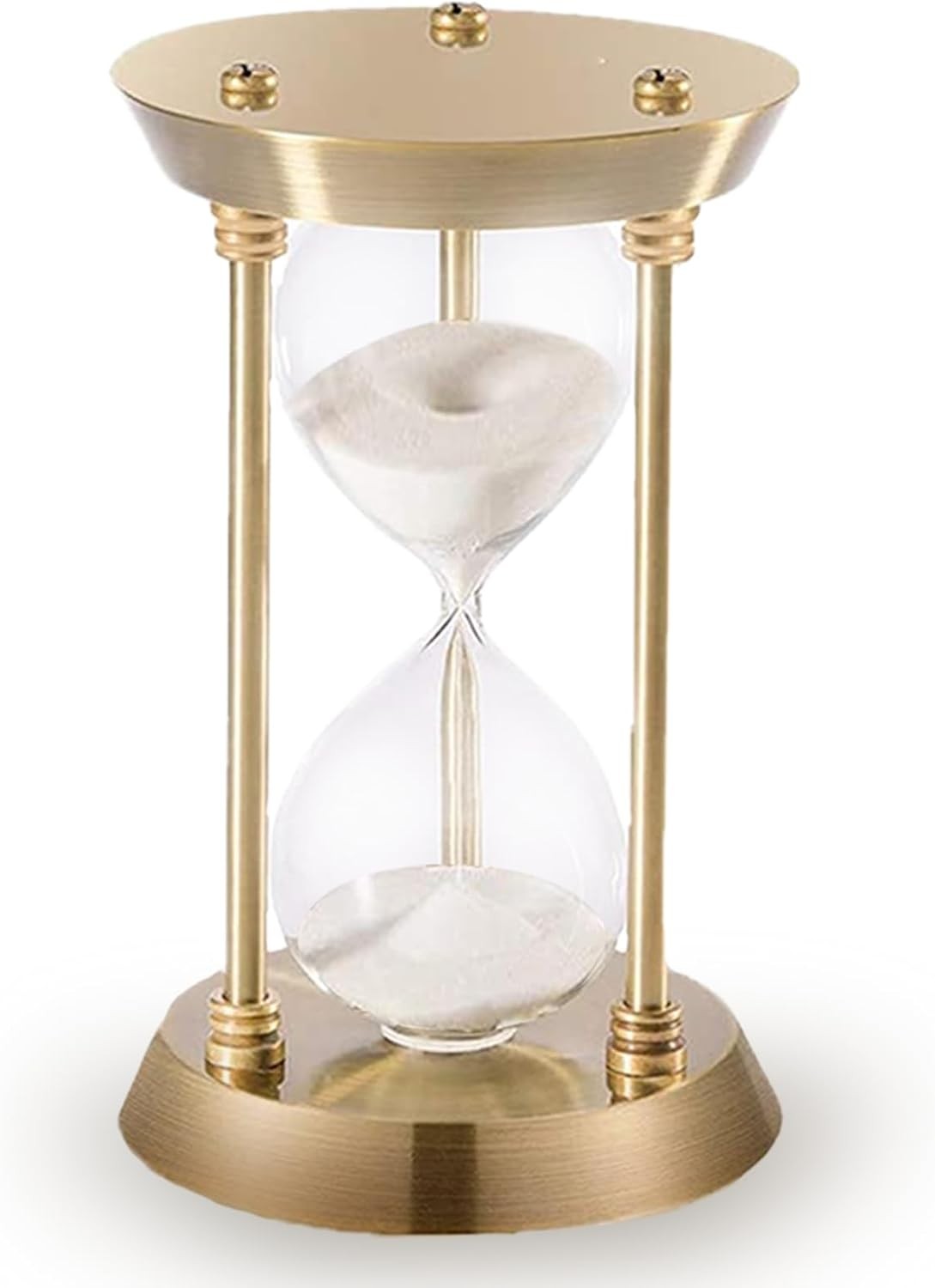15 Minute Sand Timer, Vintage Hourglass,Antique Brass Sand Clock,Vintage Sand Wa