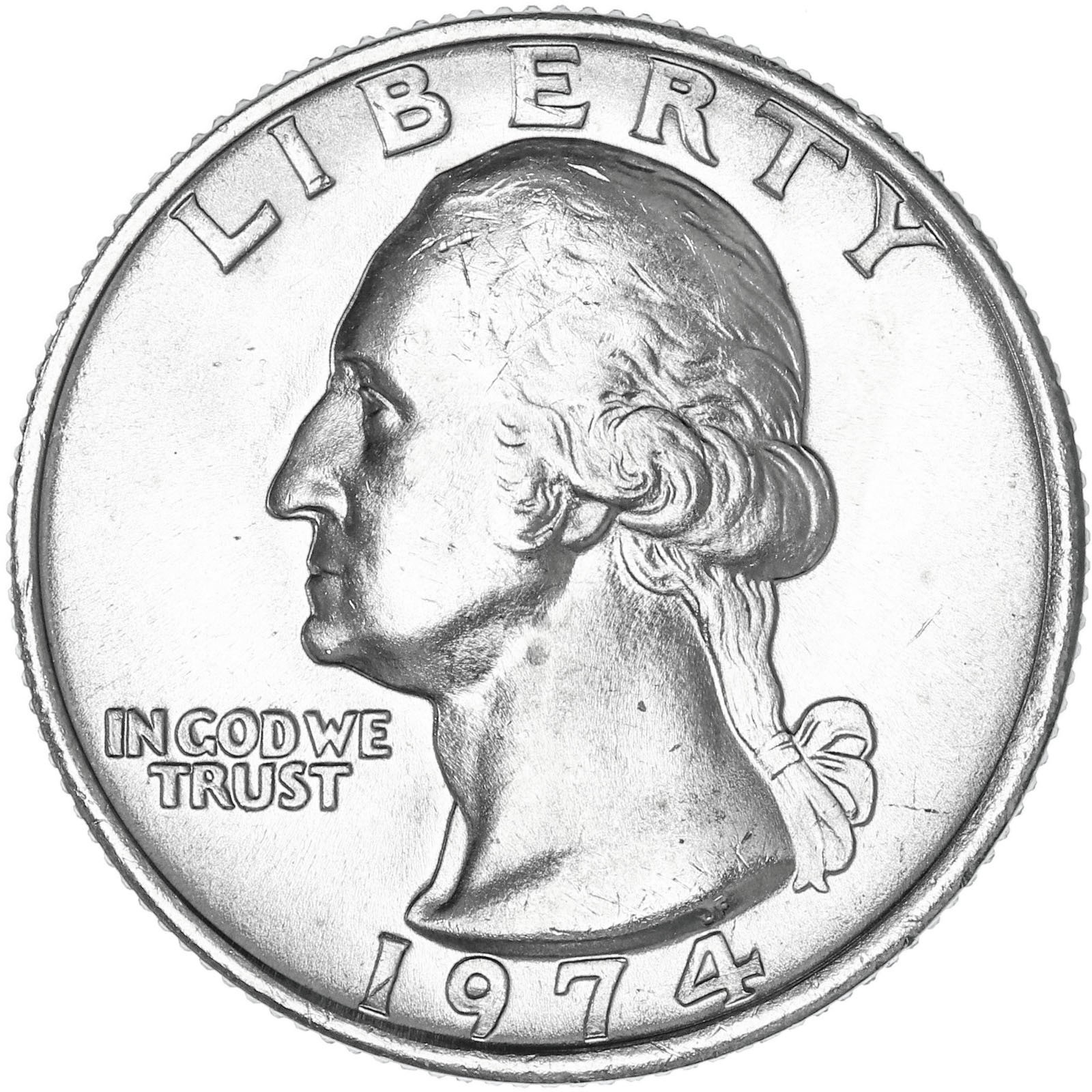 1974 (P) Washington Quarter Choice BU US Coin