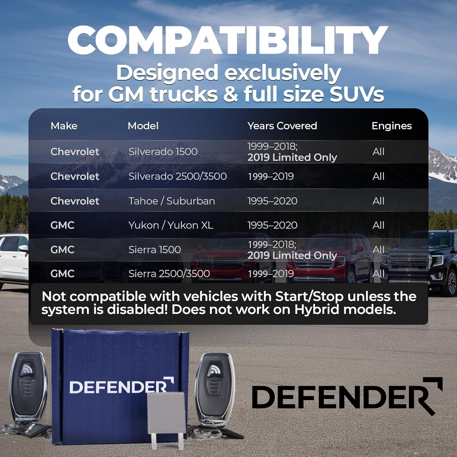 GM Truck Immobilizer Anti Theft Remote Kill