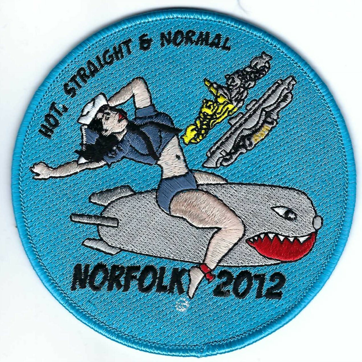 USSVI 2012 Convention - Norfolk VA 4 inch Fully Emb c7310