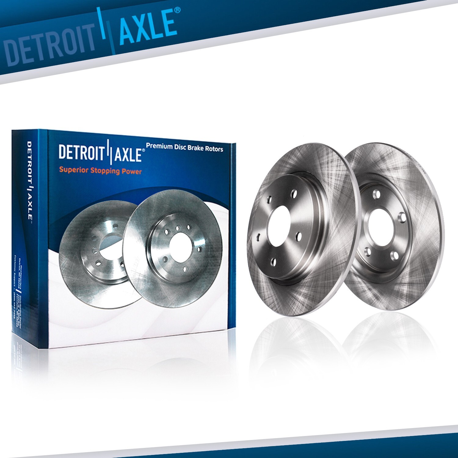 10.98" Rear Disc Brake Rotors for Toyota Matrix Corolla iM Scion xB Pontiac Vibe