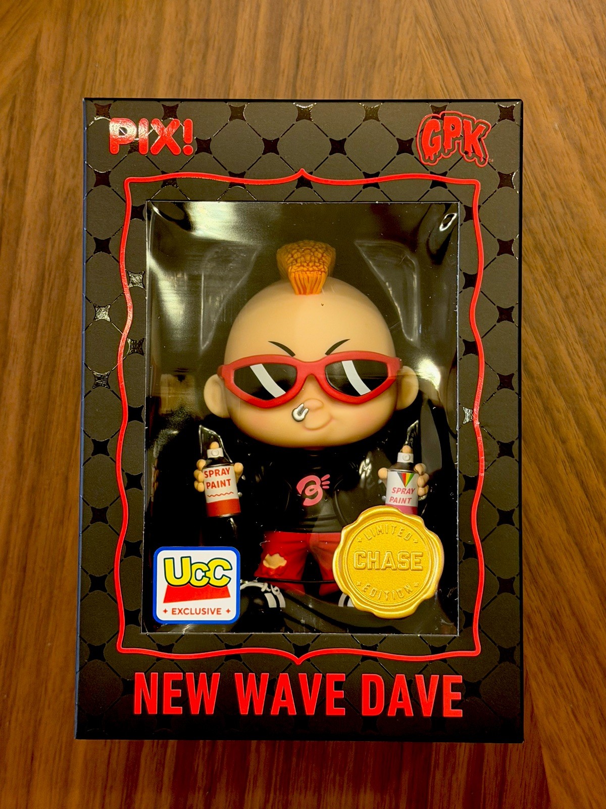 SALE*  Thrilljoy x GARBAGE PAIL KIDS - NEW WAVE DAVE - Chase / w Soft Case
