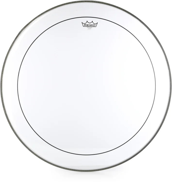 Remo Pinstripe Clear Bass Drumhead - 26 inches