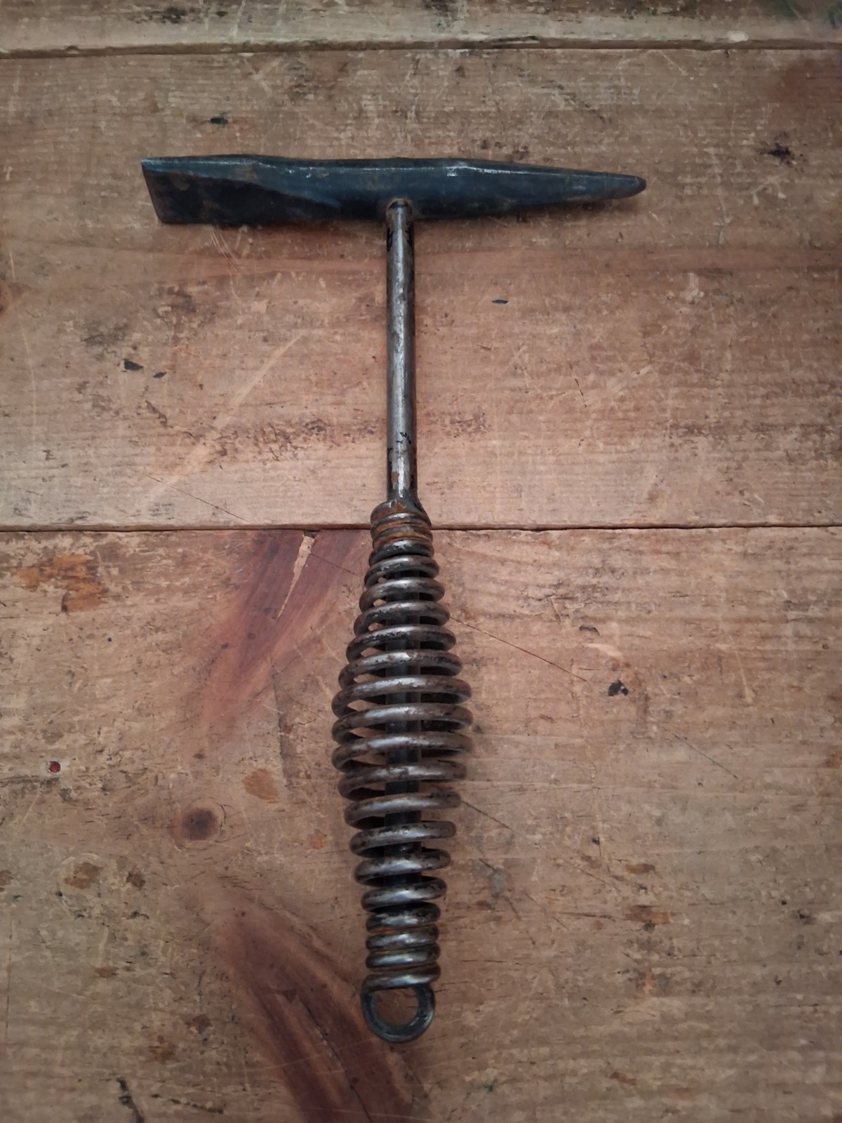 VINTAGE FLAT CHIPPING SLAG TOOL HAMMER Lenco