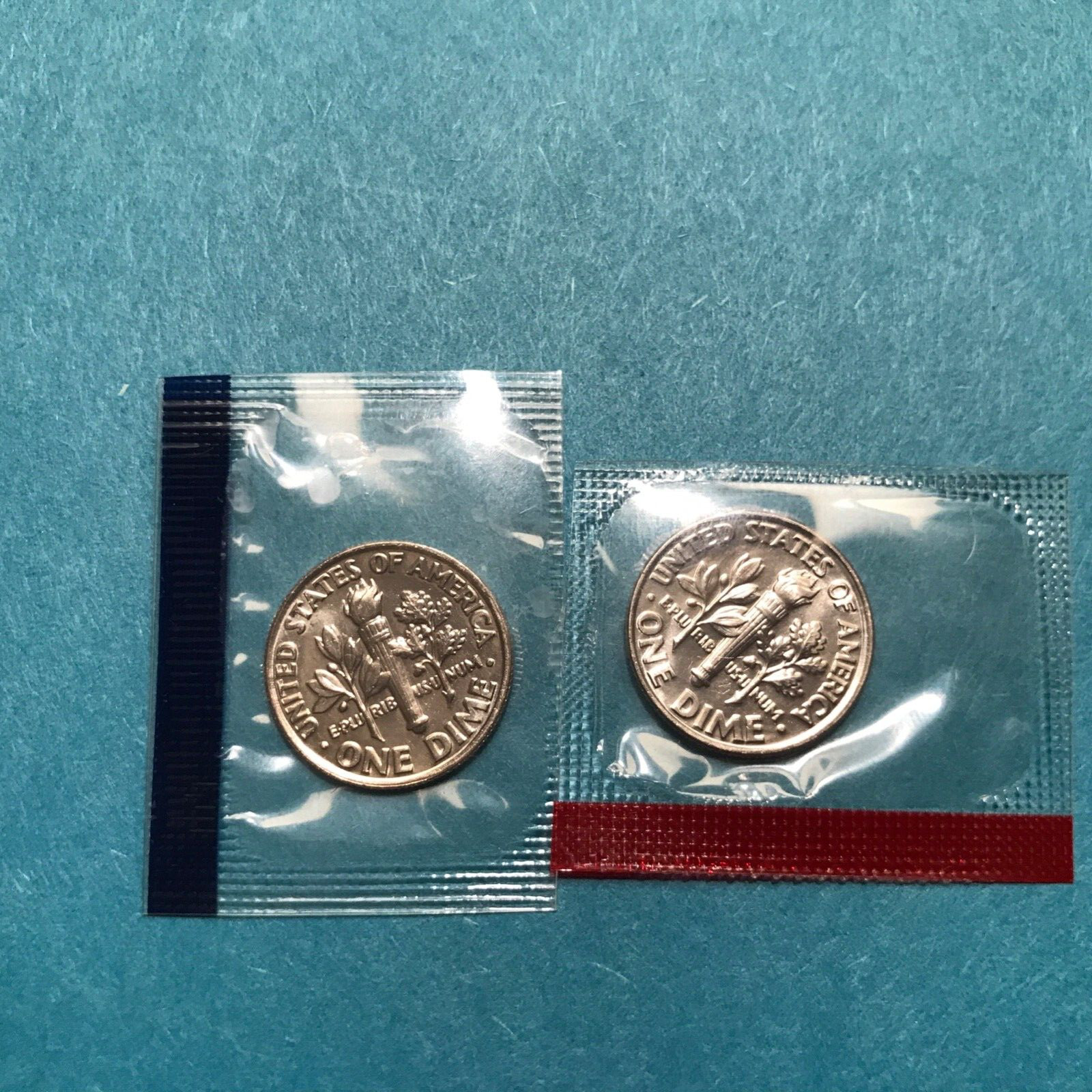 1993 P&D Roosevelt Dime US Mint Cello Unc FREE SHIP