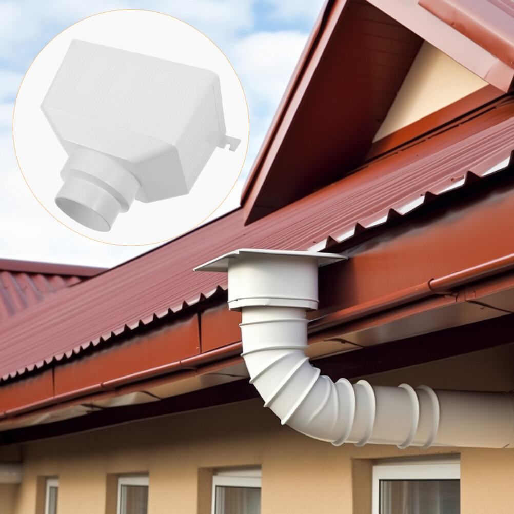 Universal Gutter for Downspout Downpipe Accessory Rainwater Gutters