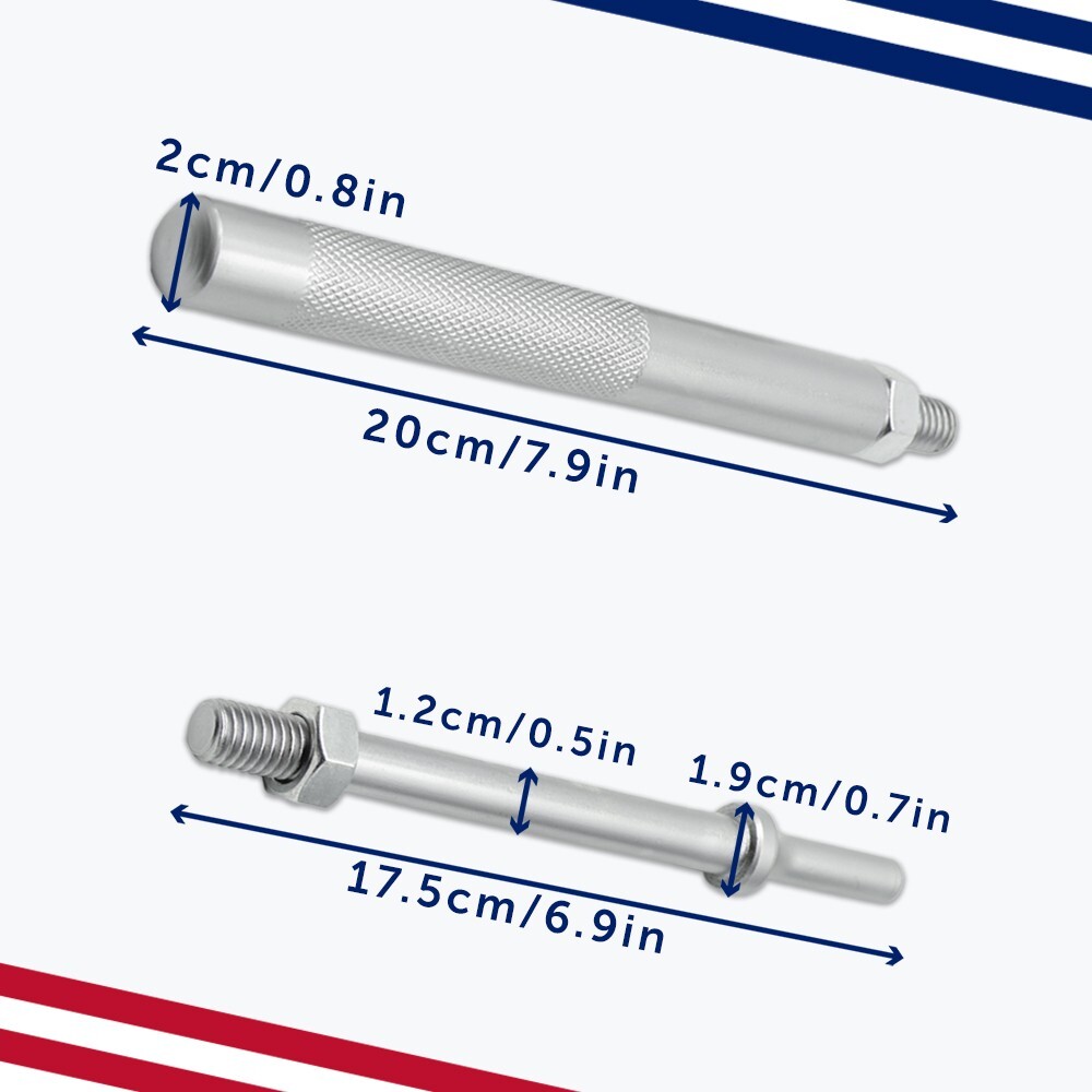 5-Piece Ball Joint Separator Pickle Fork Tool Set Tie Rod Removal Tool